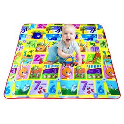 FunBlast Double Sided Baby Mat Carpet with Zip Bag to Carry (4 X 5 Feet)- Color May Vary-16