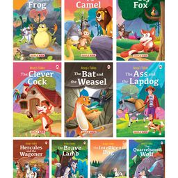 Aesop's Fables Story Book Pack of 10 Books - English-97