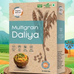 ORGANIC WISDOM-Back to Roots Multigrain Daliya | Organically Grown | Rich in Protein & Dietary Fiber | Has Goodness of Millets | Easy to Make | 400 g-16