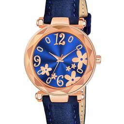 Gopal Shopcart Women Printed Dial Analogue Watch GR369RG R3 BLU Vel L-image-73