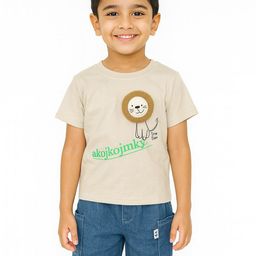 POP STREET KIDS Boys Printed Round Neck T-Shirt With Shorts-13