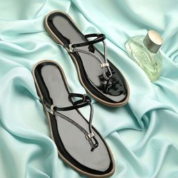 KARADDI Women Round Toe T-Strap Flats-image-75