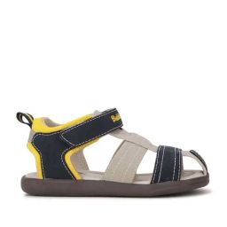 Bubblegummers by Bata Kids Blue & Grey Floater Sandals-image-66
