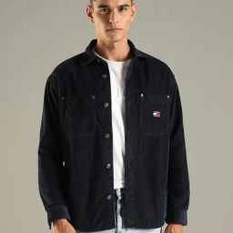Tommy Hilfiger Blue Cotton Comfort Fit Shirt-picture-16