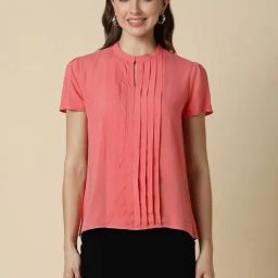 Allen Solly Peach Regular Fit Top-image-18