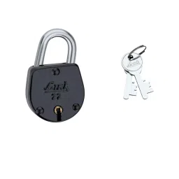 Link Jewel 35 mm Steel Padlock with 2 Keys, No. 22-33