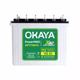 Okaya 12 V 160 Ah PowerMAX Tall Tubular Battery, OPTT19072-picture-29