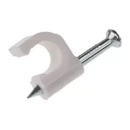 RS PRO White PE Round Clip 7 mm Max. Bundle, 233522 (Pack 100 pcs)-image-58