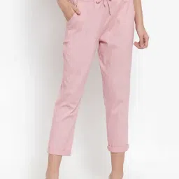 Global Republic Pink Cotton Pants-image-87