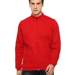 Louis Philippe Red Regular Fit Sweatshirt-picture-38