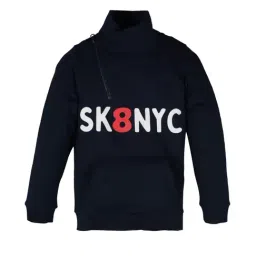 Plum Tree Kids Navy Printed  Sweatshirt-image-44