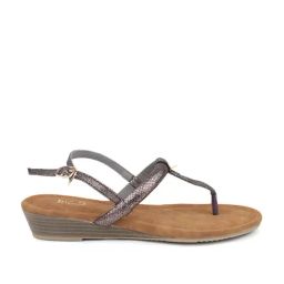 Inc.5 Women's Pewter Back Strap Sandals-image-24