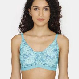 Zivame Aquamarine Printed Padded Bra-image-78