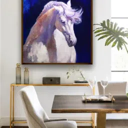 The Art House Abstract Multicolor Canvas Wall Painting-45