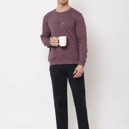 Sweet Dreams Purple & Black Regular Fit Tracksuit - Pack of 2-image-32