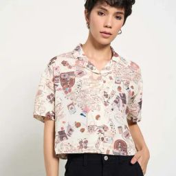 People by Pantaloons Multicolored Printed Shirt-image-17