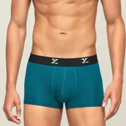 XYXX Sea Blue Regular Fit Trunks-picture-35