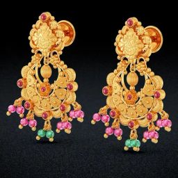 Joyalukkas 22k Enchantment Enchanting Chand Bali for Women & Girls-image-52