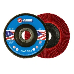 Abro 4 Inch 80 Grit Aluminum Oxide Flap Disc For General Applications (Pack of 20)-picture-48