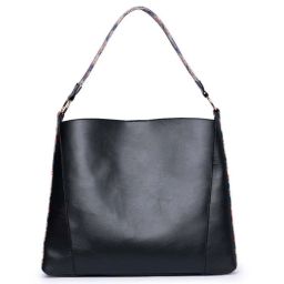 ZOUK Blue Printed Large Tote Handbag image 3