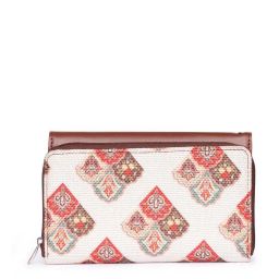 ZOUK White Printed Wristlet Wallet for Women image 3