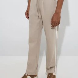 Studiofit by Westside Beige Relaxed-Fit Cotton-Blend Track Pants-image-87