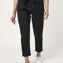 Honey by Pantaloons Black Cotton Pants-picture-40