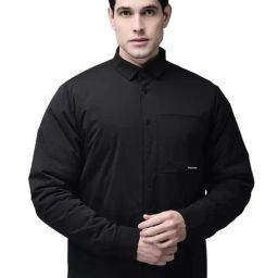 Woodland Black Straight Fit Jacket-picture-11