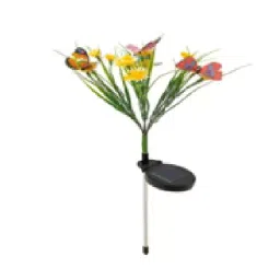 GIGAWATTS Butterfly Solar Garden Light Water-Resistant White, GW-ME3045-11
