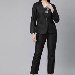 Cottinfab Black Maxi Co-Ord Set-image-77