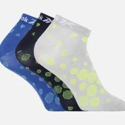 Reebok Multicolored Logo Socks (M) - Pack of 3-picture-18