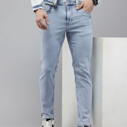 U.S. Polo Assn. Denim Co. Men Brandon Slim Tapered Fit Light Fade Stretchable Jeans-image-75