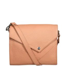 SASSORA Qiu Nude Solid Medium Sling Handbag with Pouch-41
