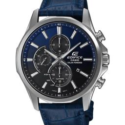 Casio Edifice EFB-670SBL-2AVUPR Chronograph Quartz Analog Watch For Men-image-37