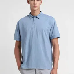 Forever 21 Blue Regular Fit Polo T-Shirt-picture-34
