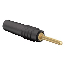 Staubli TEST CONNECTOR, PLUG, 1MM, 6A, BLACK, 22.2602-21-14