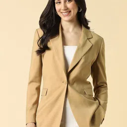 Allen Solly Woman Single-Breasted Blazer-picture-9