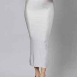 TWIN BIRDS Grey Saree Shapewear-image-87