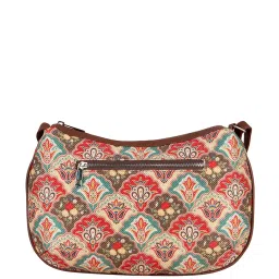 ZOUK Multicolor Printed Medium Sling Handbag image 3