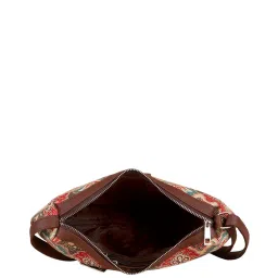 ZOUK Multicolor Printed Medium Sling Handbag image 4