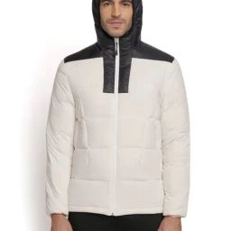 Wildcraft White Regular Fit Hooded Jacket-image-34