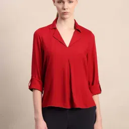 Vero Moda Karanda Red Regular Fit Top-picture-42