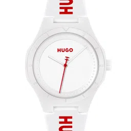 HUGO Men Lit for Him Analogue Watch 1530345-White-16