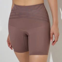 Wunderlove by Westside Dark Brown Shadow Sculpt Shaping Shorts-11