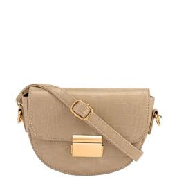 Fastrack Nude Textured Sling Handbag-65