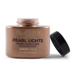 Makeup Revolution Pearl Lights Loose Highlighter Sunset Gold - 42 gm-39