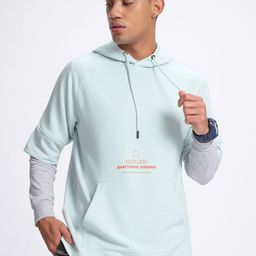 glitchez Typo Thrills Drop-Shoulder Sleeves Oversized Fleece Hooded Sweatshirt-picture-45