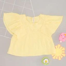 Pantaloons Junior Wax Yellow Top-image-40