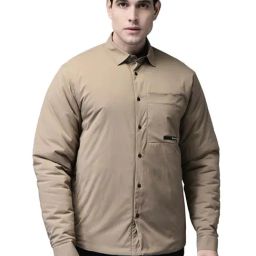 Woodland Otter Brown Straight Fit Jacket-picture-29