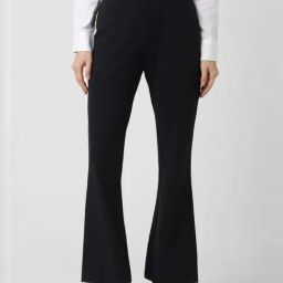 Van Heusen Black Mid Rise Formal Trousers-picture-34